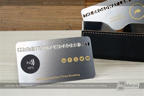 custom nfc card metal stainless steel|steel visiting card.